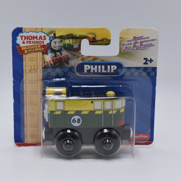 Philip 68 - Start Your Engines Thomas & Friends Wooden Railway Fisher Price New - Picture 1 of 11